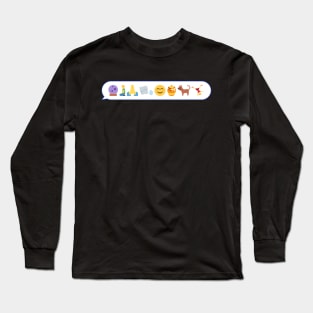 Karma Emojis Long Sleeve T-Shirt